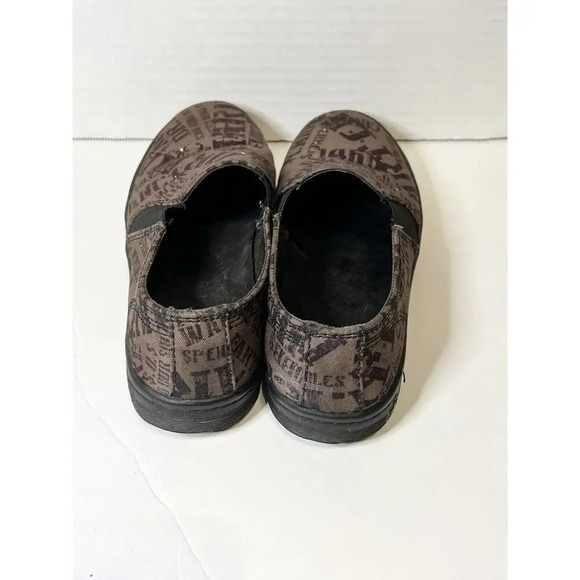 Dr. Martens Docs Finchley Canvas Slip On Logo Shoes Sneakers Women’s Size 6 - Picture 4 of 9